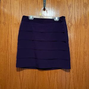 Womens Skirt Loft Small Purple